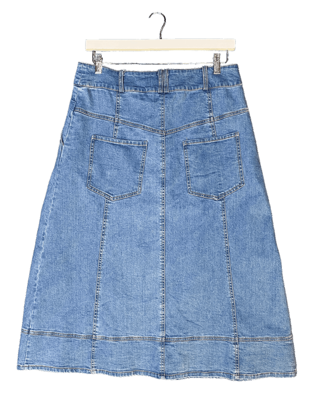 Size 12 | Nancybird Stretch Denim Samara Skirt