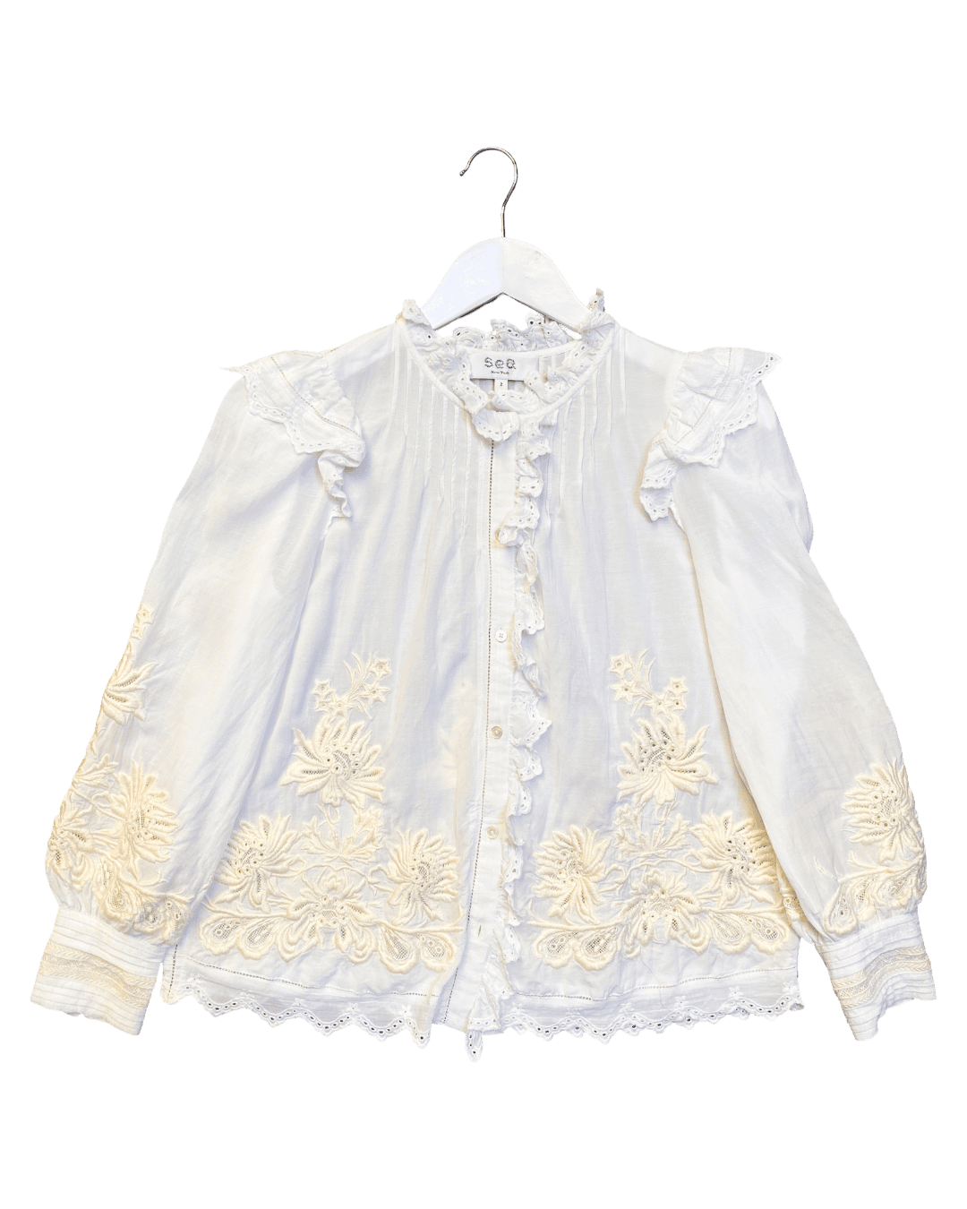 Size 2 (8) | Sea New York Broderie Anglais Top