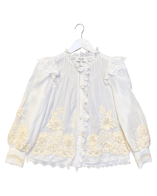 Size 2 (8) | Sea New York Broderie Anglais Top