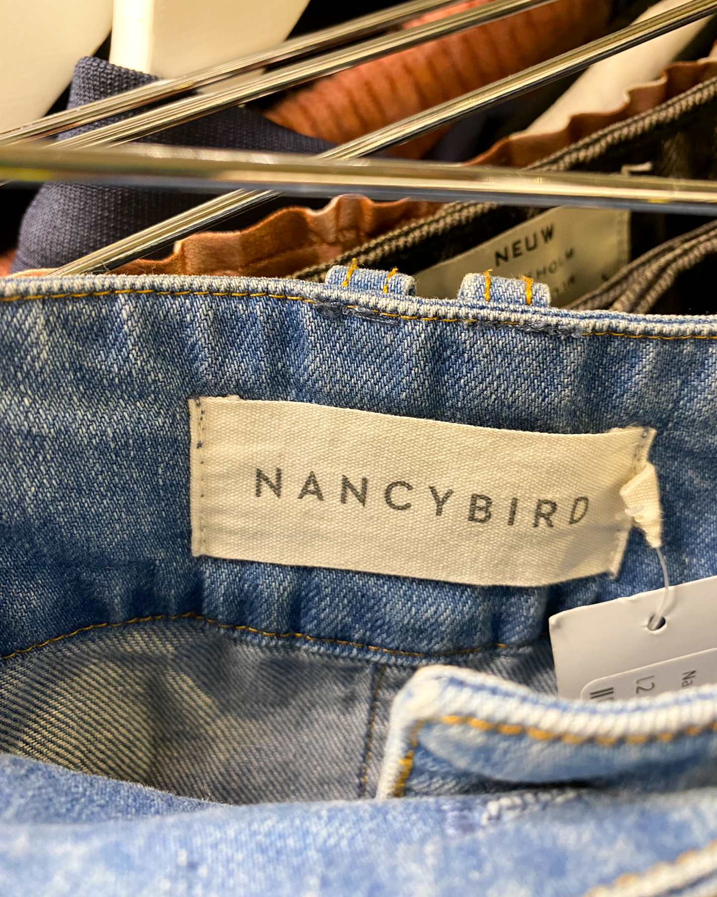 Size 12 | Nancybird Stretch Denim Samara Skirt