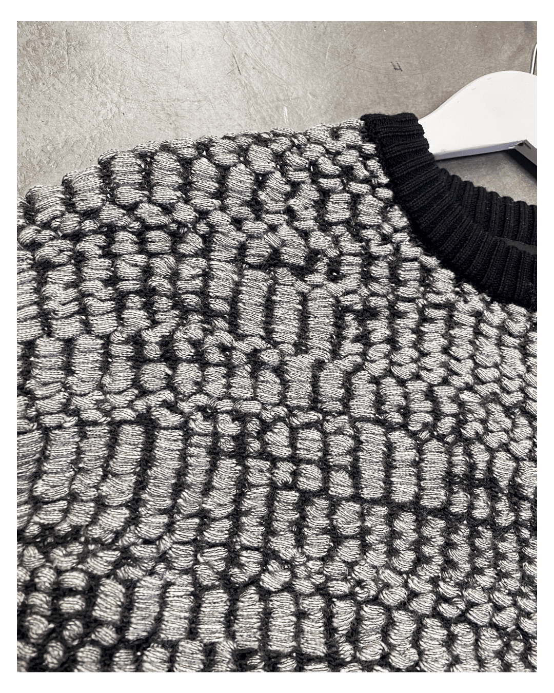 Size S | Alpha60 Boucle Wool Blend Jumper