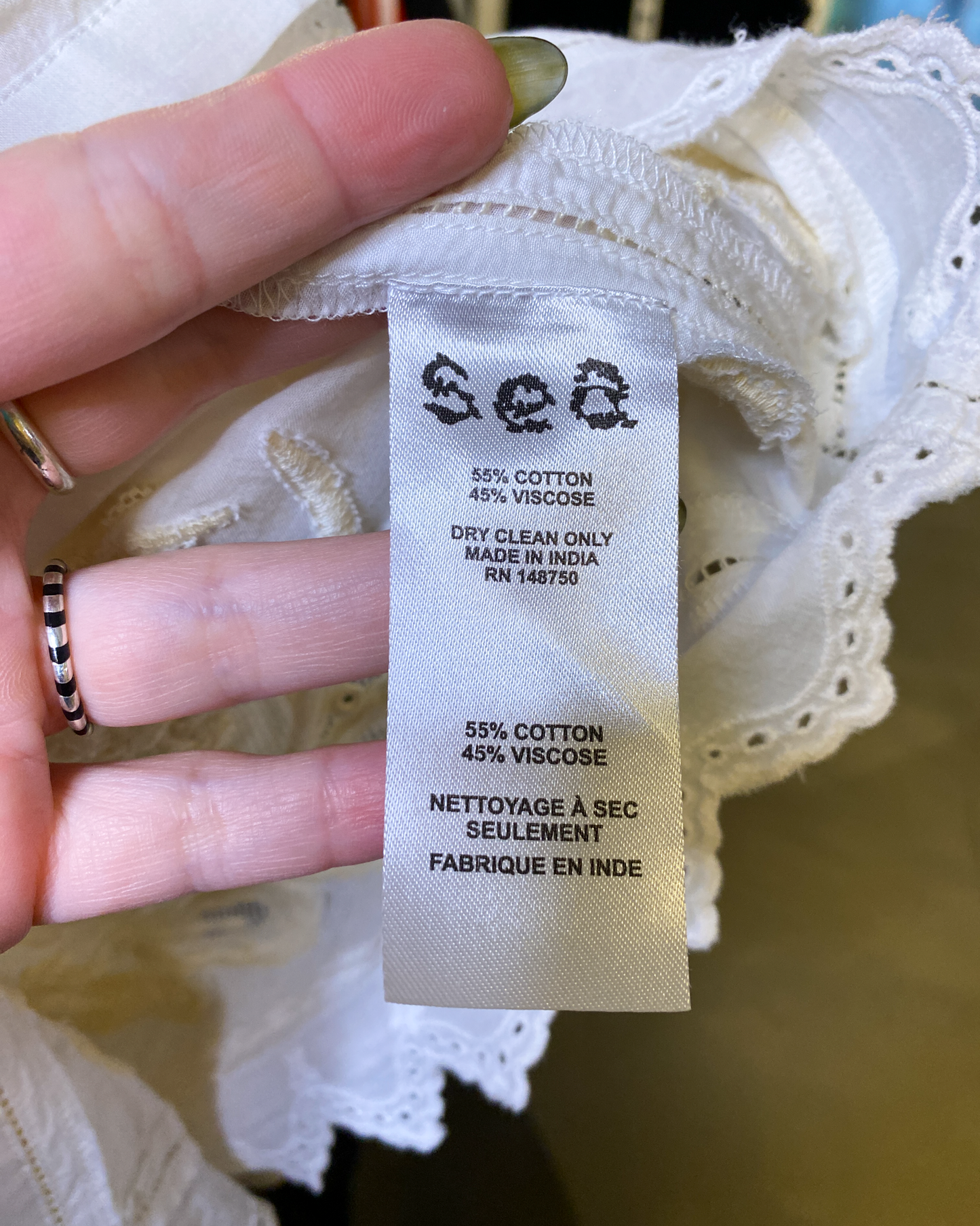 Size 2 (8) | Sea New York Broderie Anglais Top