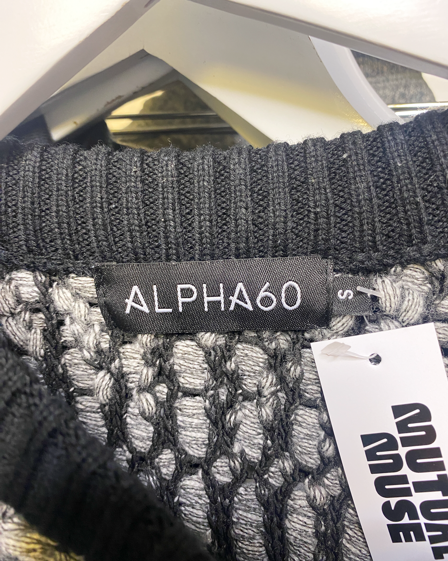 Size S | Alpha60 Boucle Wool Blend Jumper