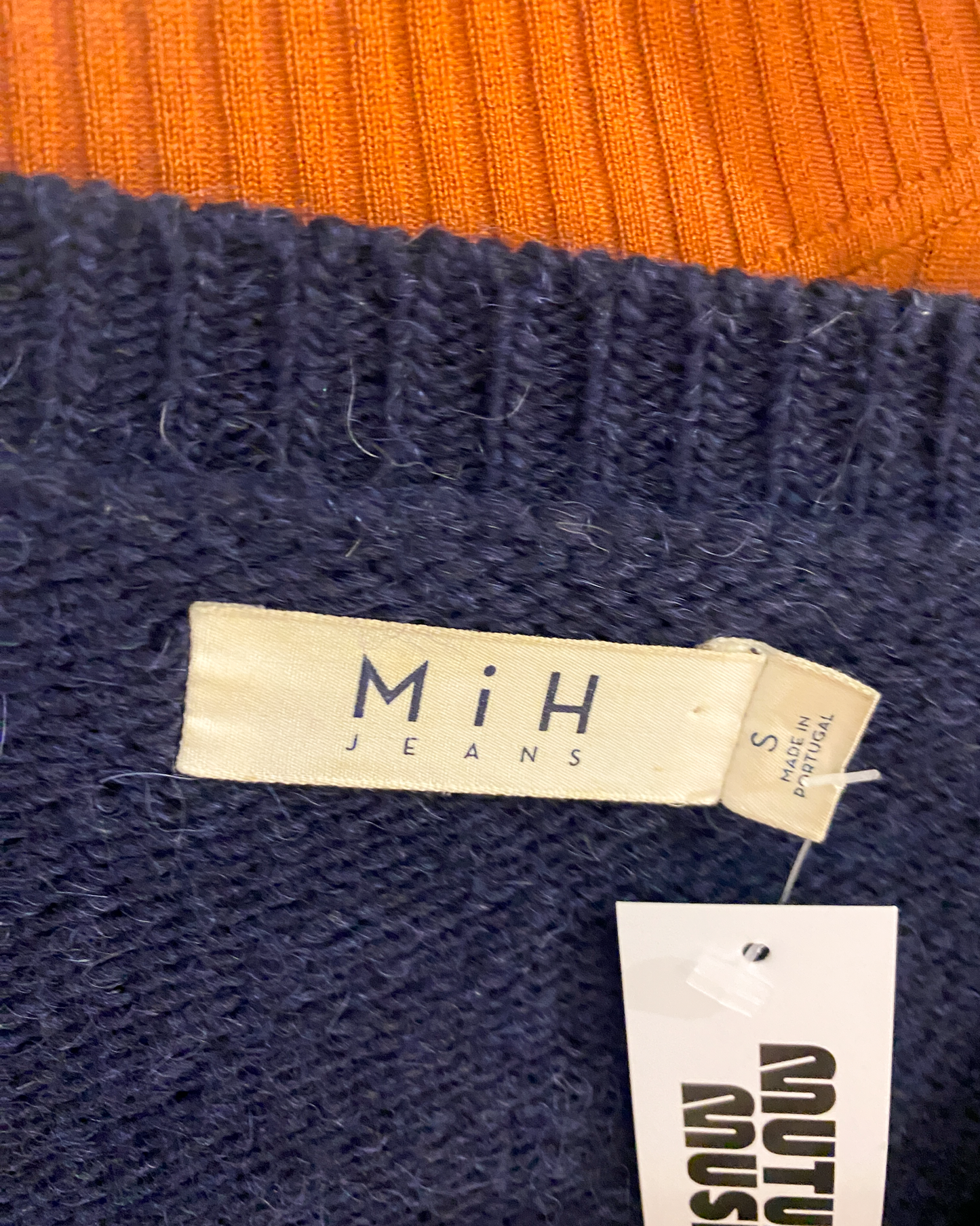Size S | MiH Jeans Fuzzy Wool/Alpaca Cardigan