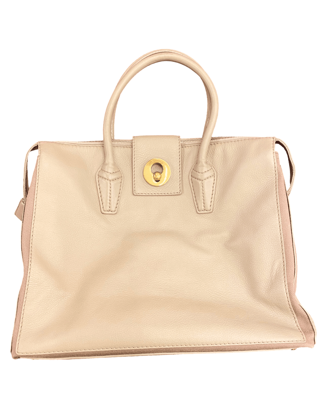 Yves Saint Laurent Muse Two Cabas Leather Bag