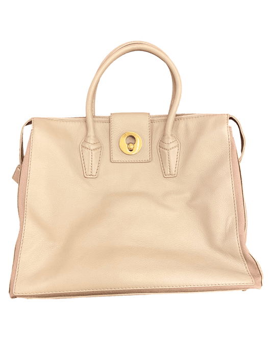 Yves Saint Laurent Muse Two Cabas Leather Bag