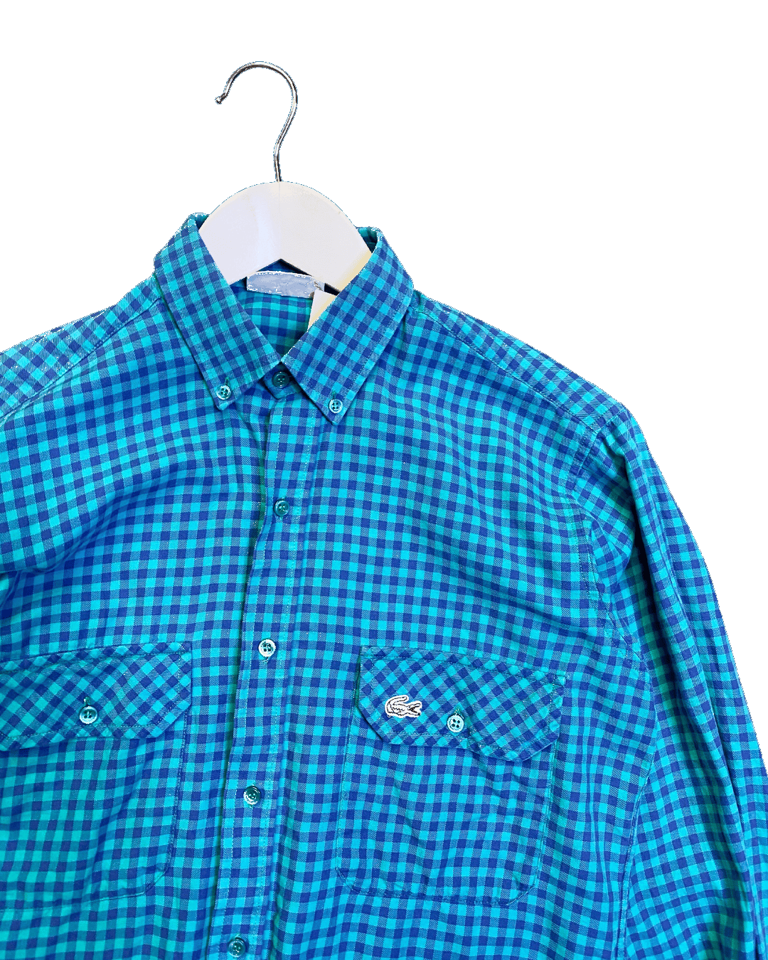Size XL | Lacoste Striped Vintage Shirt