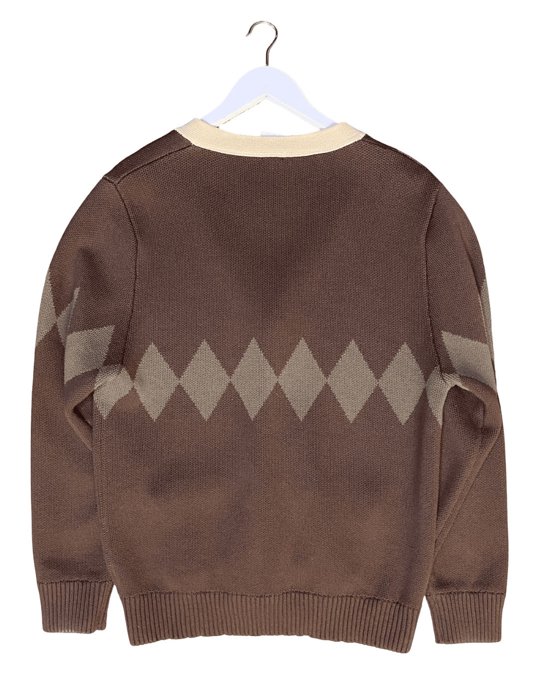 Size M | R Sport Argyle Cardigan