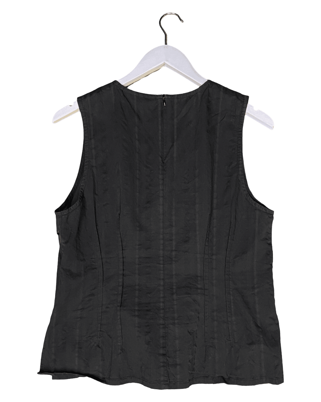 Size L | Alpha60 Darted Sleeveless Cotton Top