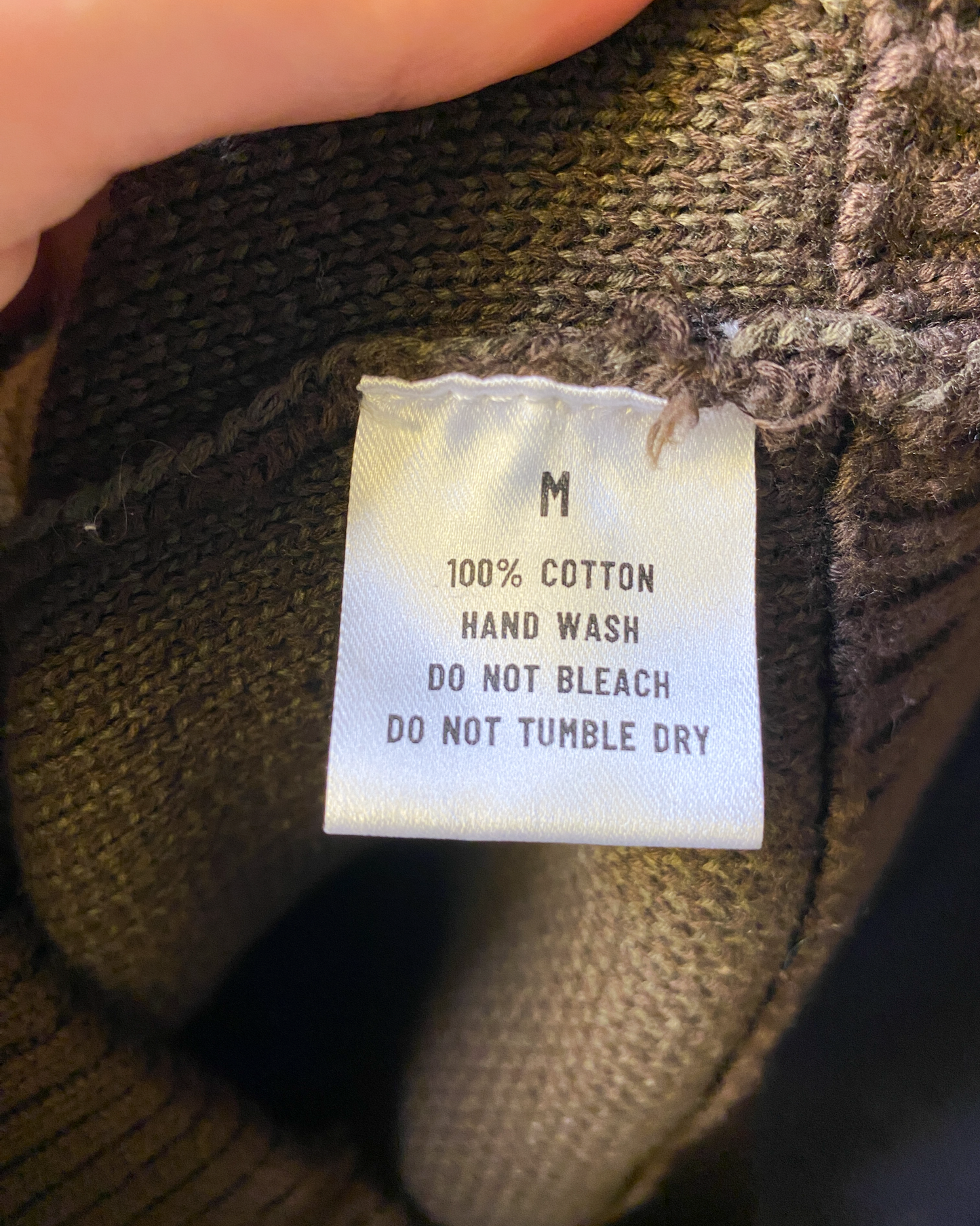 Size M | R Sport Argyle Cardigan