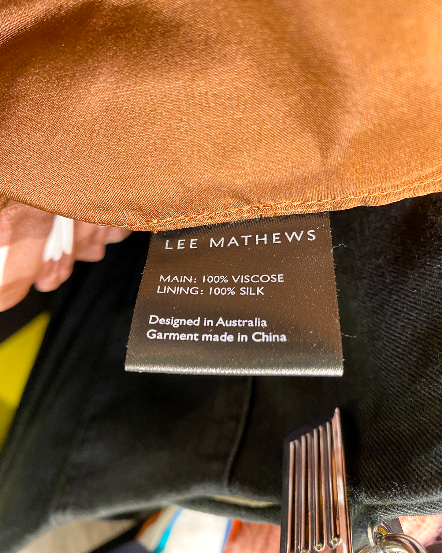 Size S | Lee Matthews Frilly Check Silk Skirt