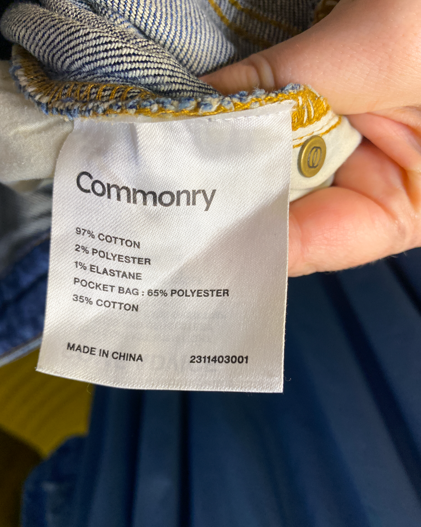 Size 22 (4XL) | Commonry Denim Midi Skirt