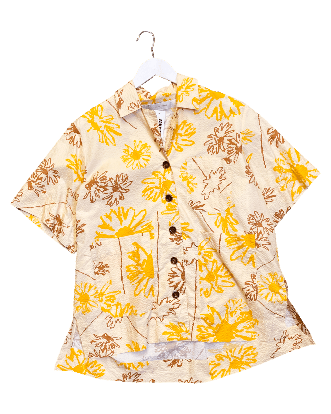 Size 4 (XL) | Lee Mathews Floral Camp Shirt