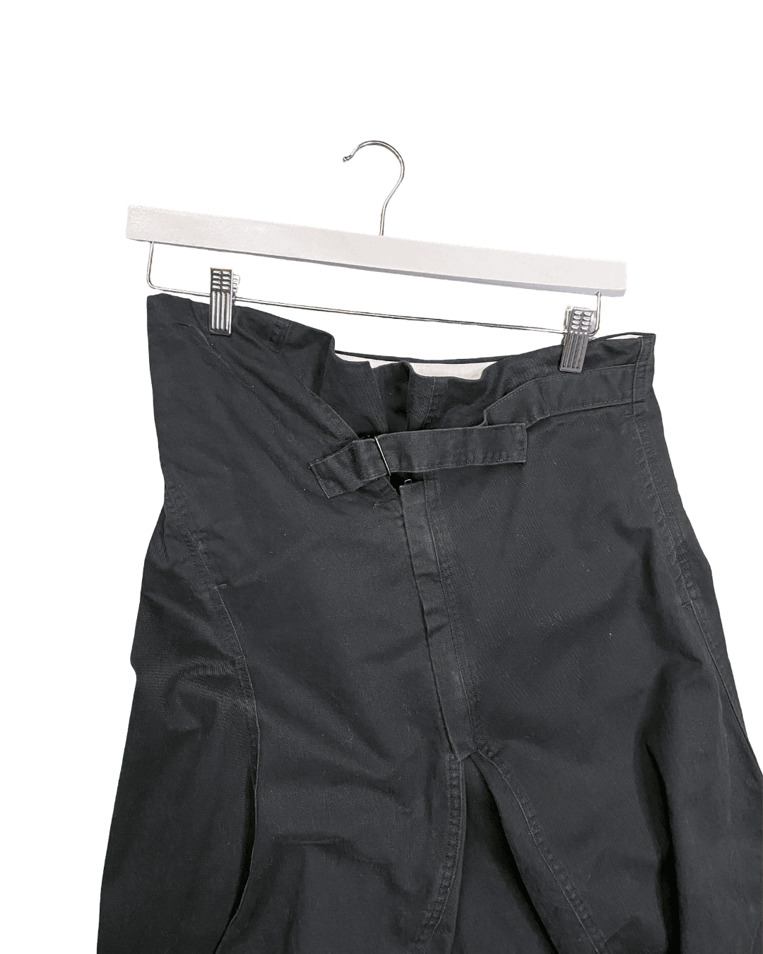 Size XS/S | Bassike Cotton Twill Asymmetric Skirt