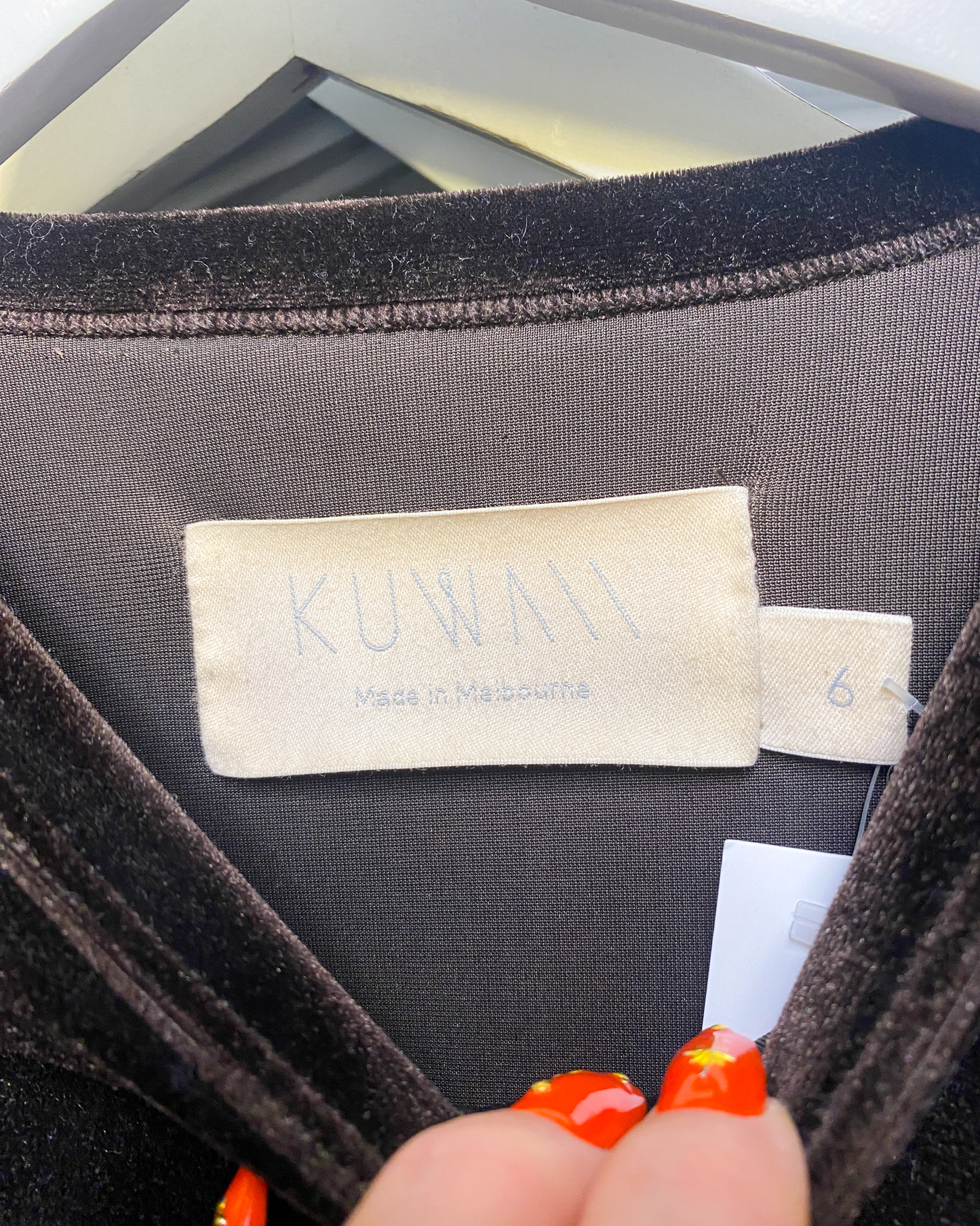 Size 6 | Kuwaii Velour Top