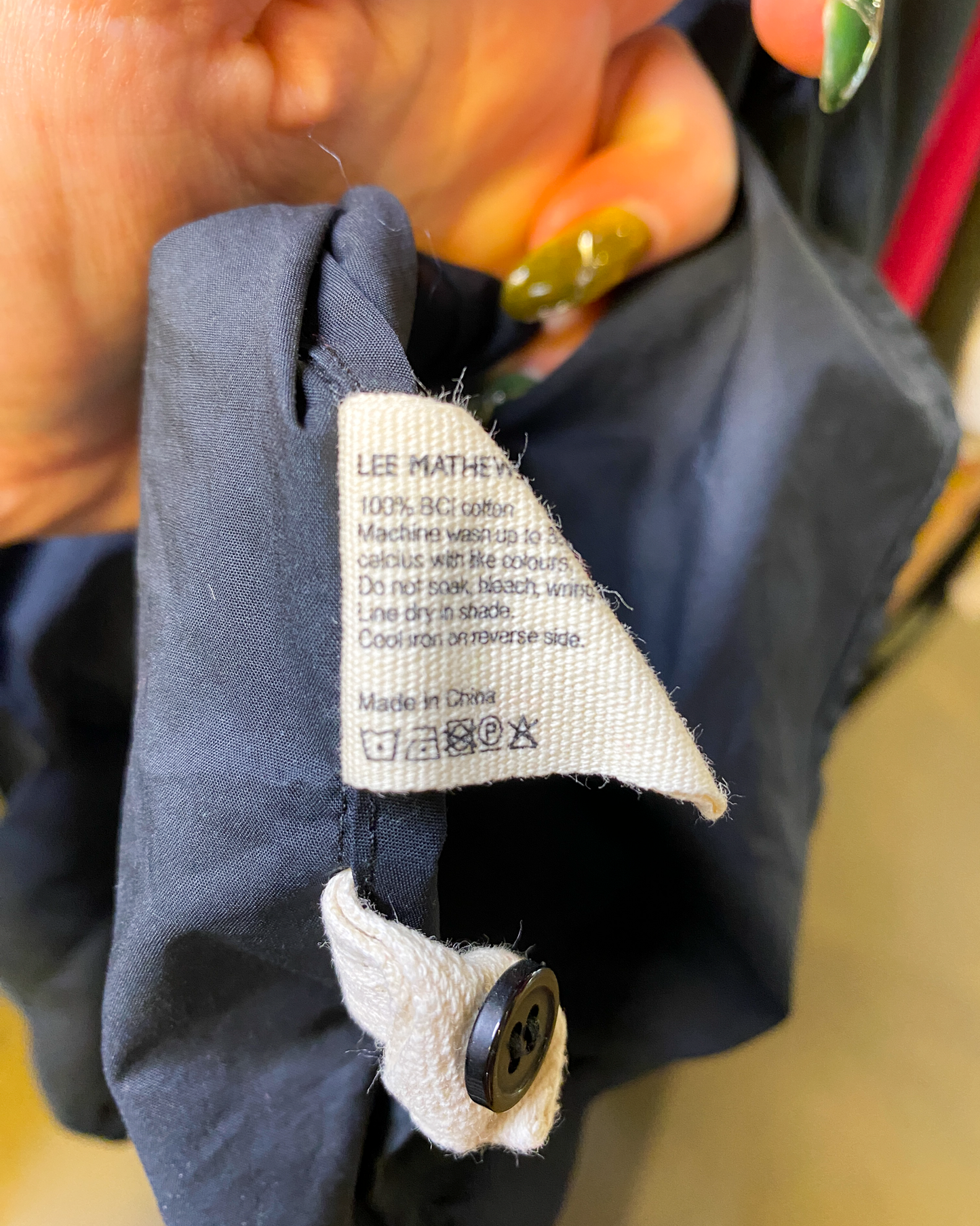 Size 3 (L) | Lee Mathews Workroom Cotton Poplin Shirt