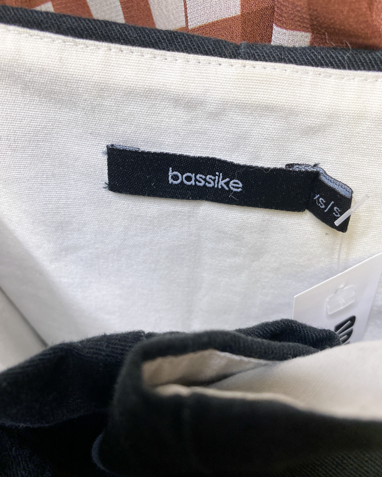 Size XS/S | Bassike Cotton Twill Asymmetric Skirt