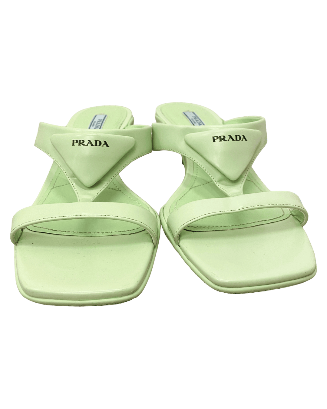 Size 37.5 | Prada Thong Kitten Heels