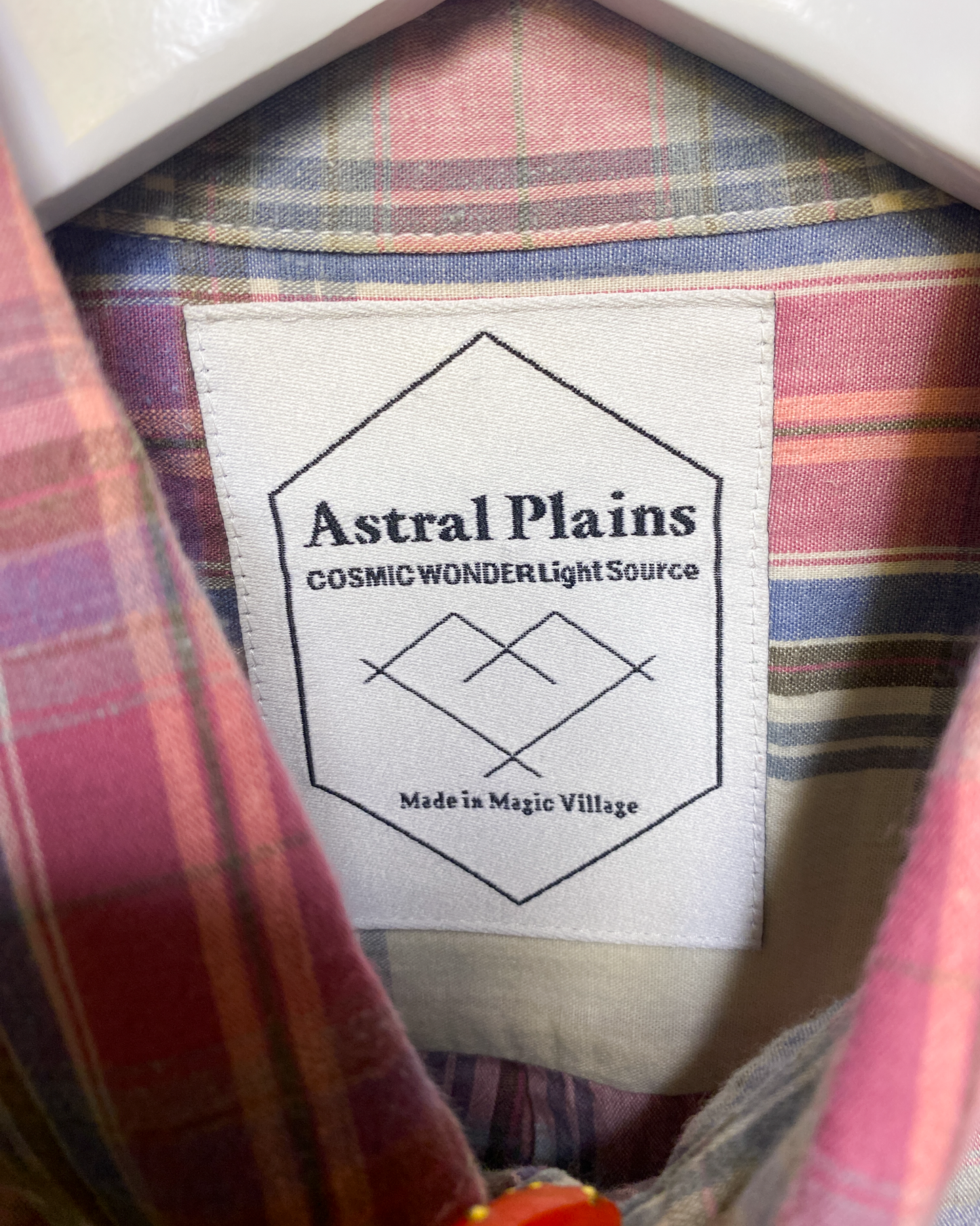 Size 5 (S/M) | Astral Plains Plaid Portal Shirt