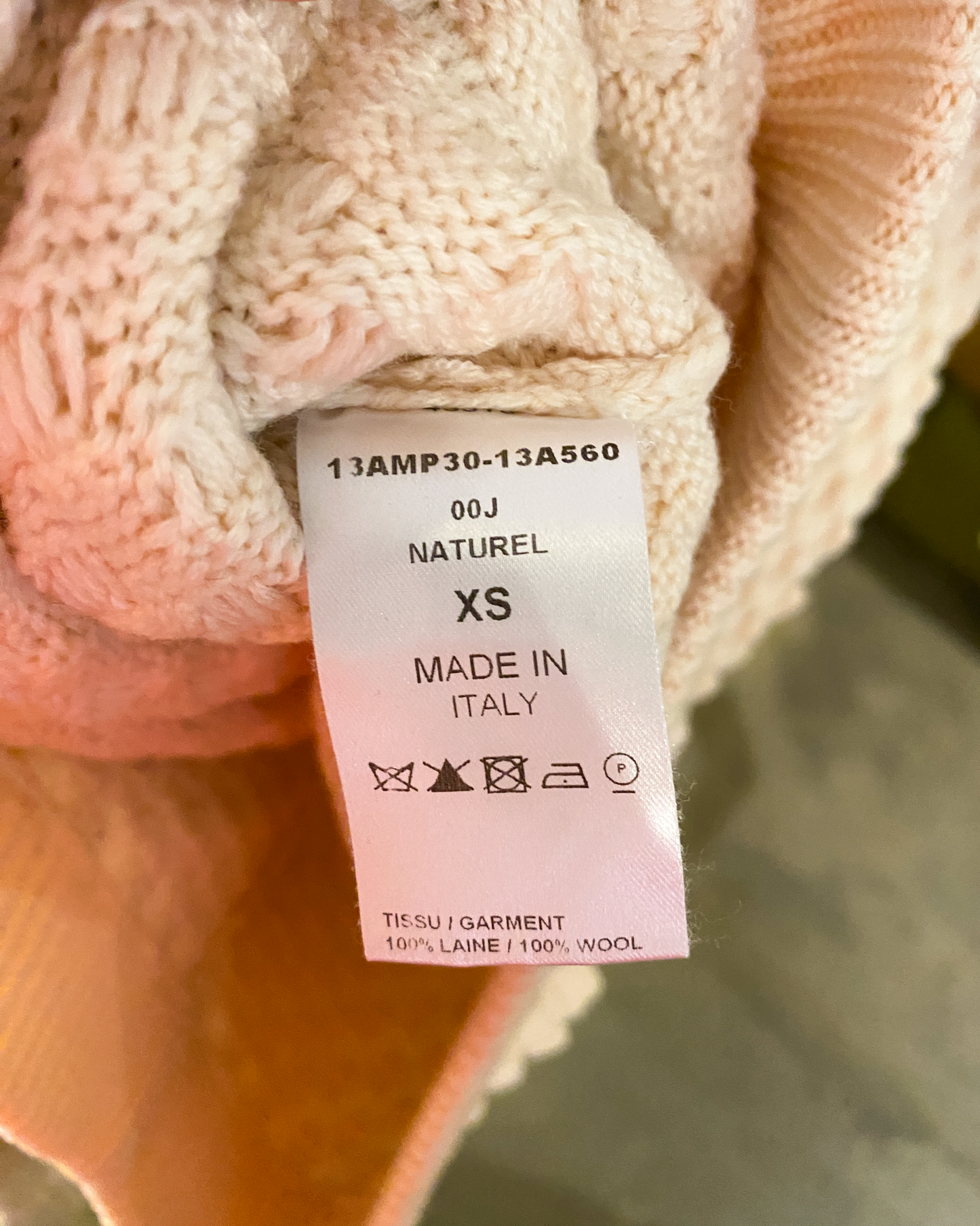 Size XS | Chloé Bubble Knit Wool Jumper