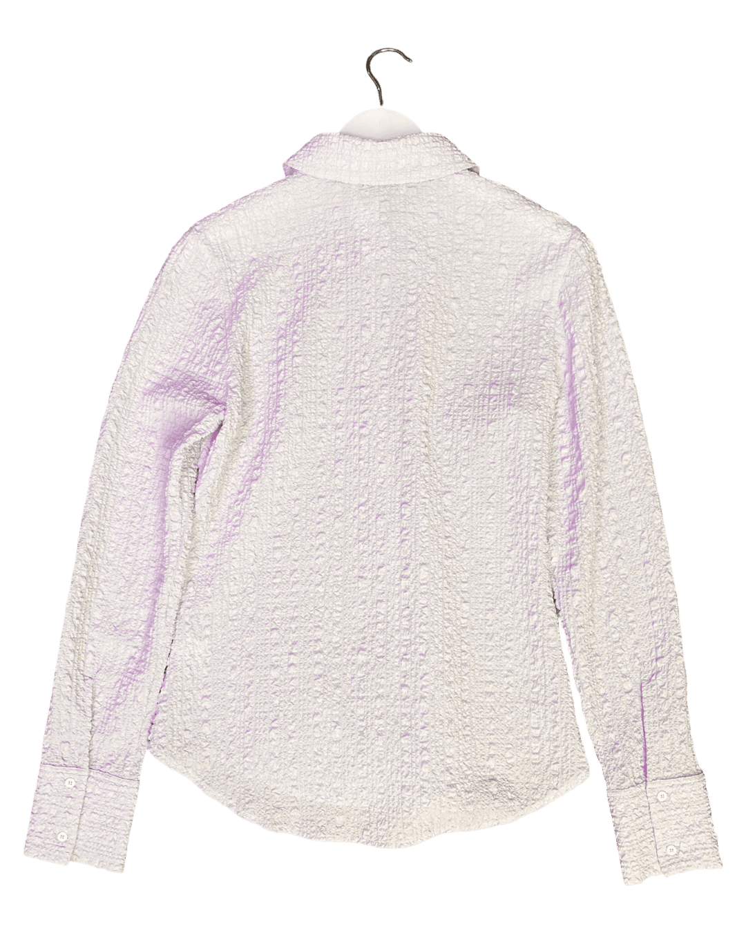 Size 2 (M) | Lee Mathews Violet Crinkle Shirt