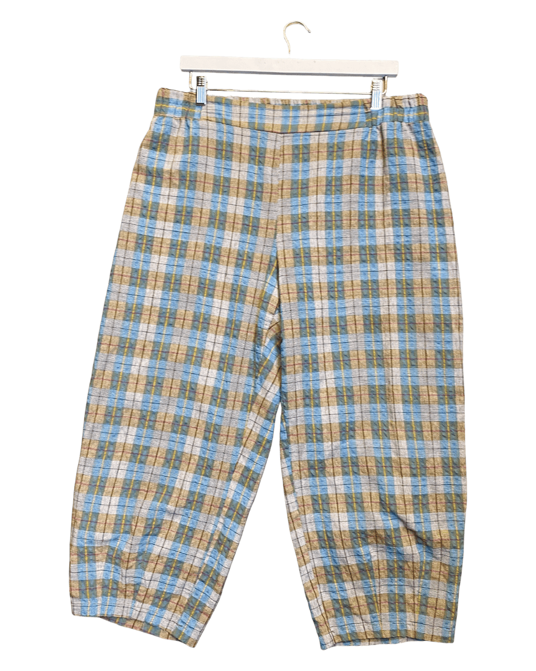 Size 20 | Obi Plaid Pants