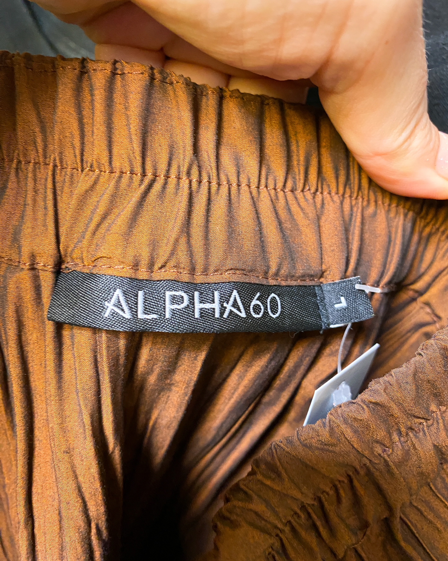 Size L | Alpha60 Crinkled Balloon Skirt