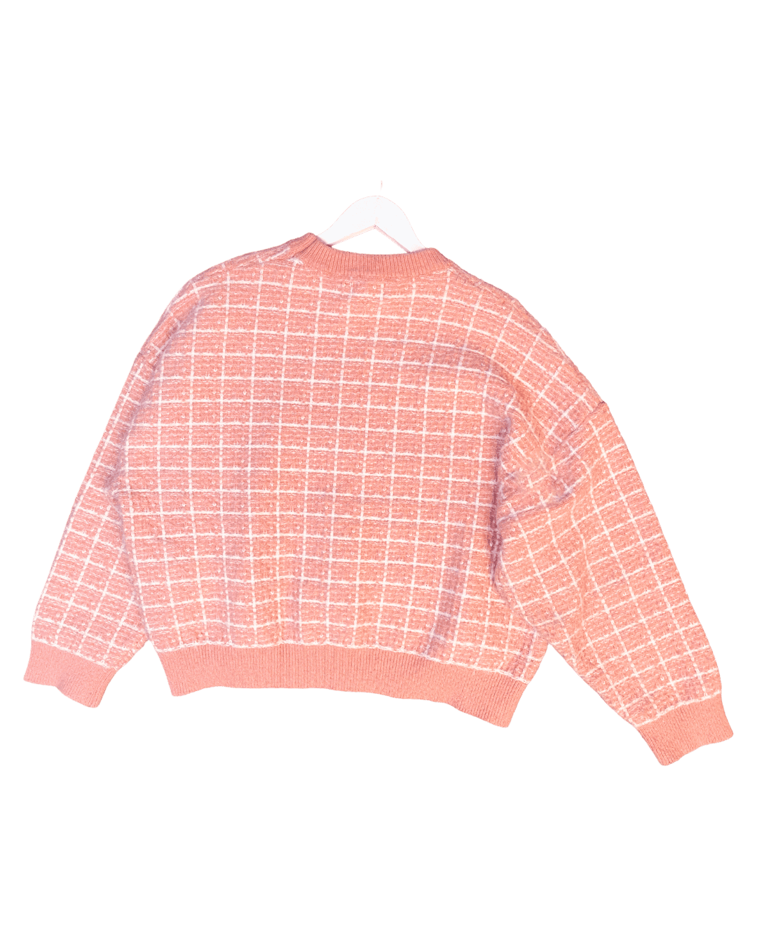 Size L | Leonard St Fuzzy Check Jumper