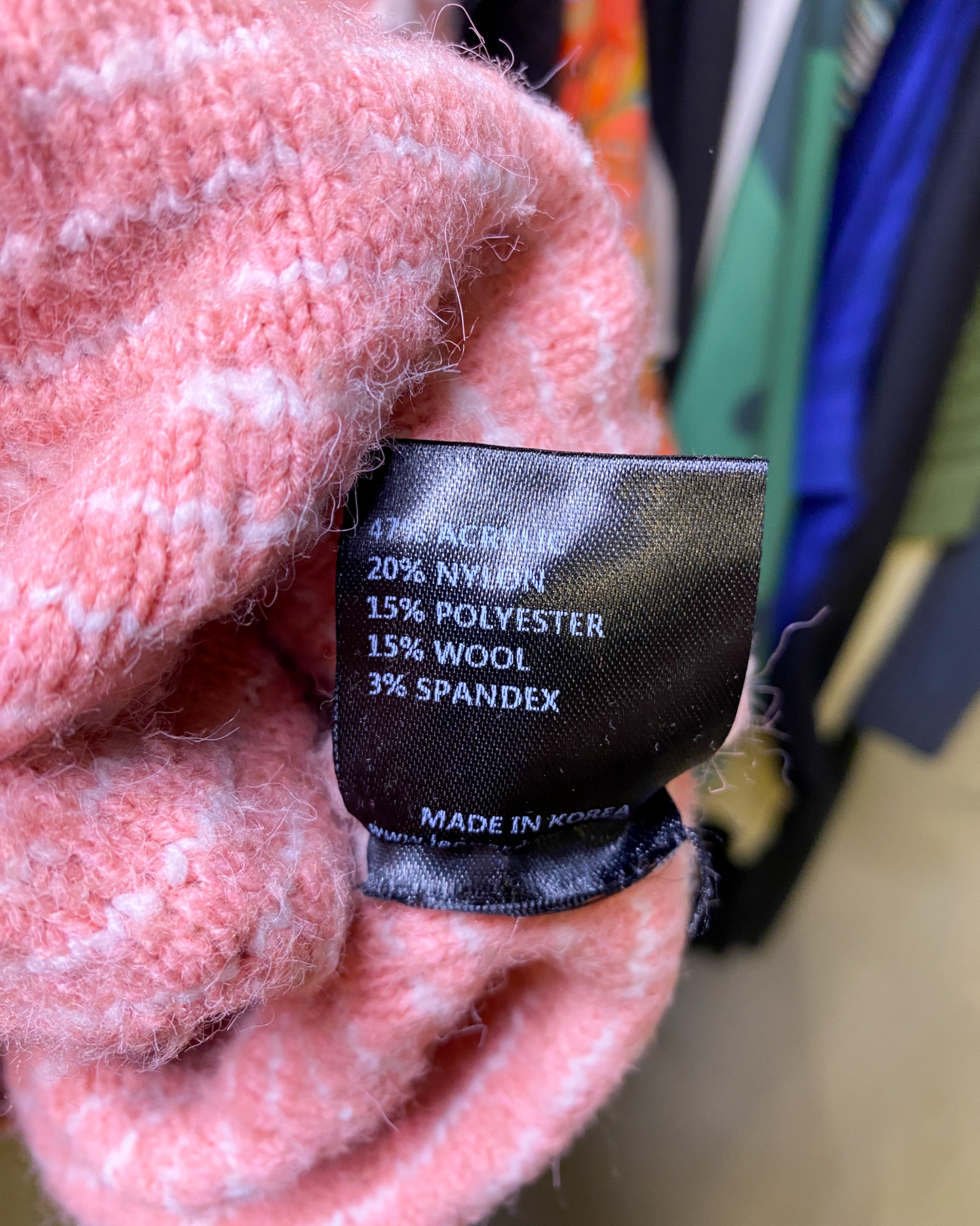 Size L | Leonard St Fuzzy Check Jumper