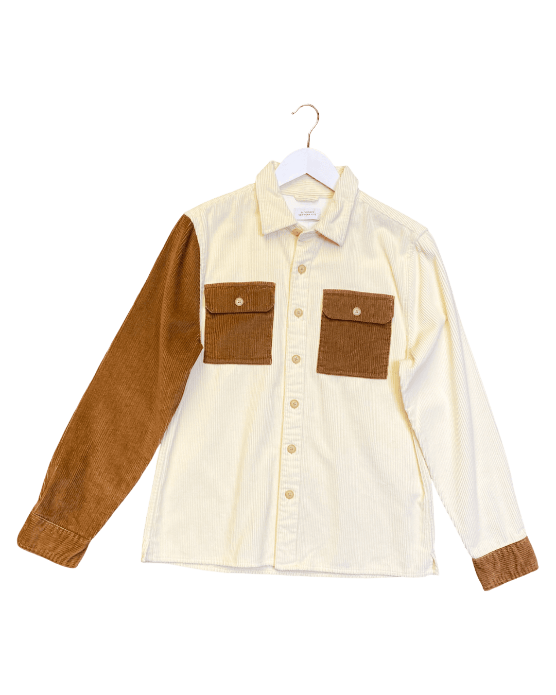 Size S | Saturdays NYC Corduroy Nolan Shirt NWT