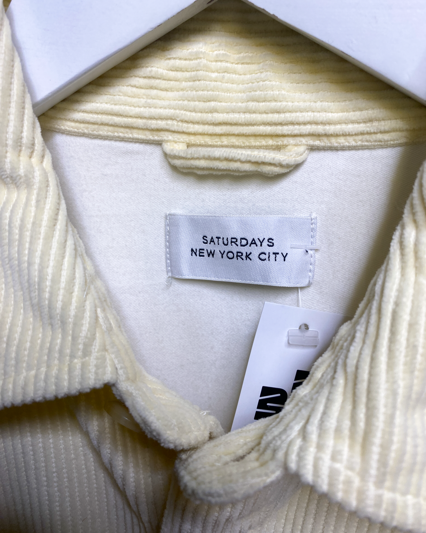 Size S | Saturdays NYC Corduroy Nolan Shirt NWT