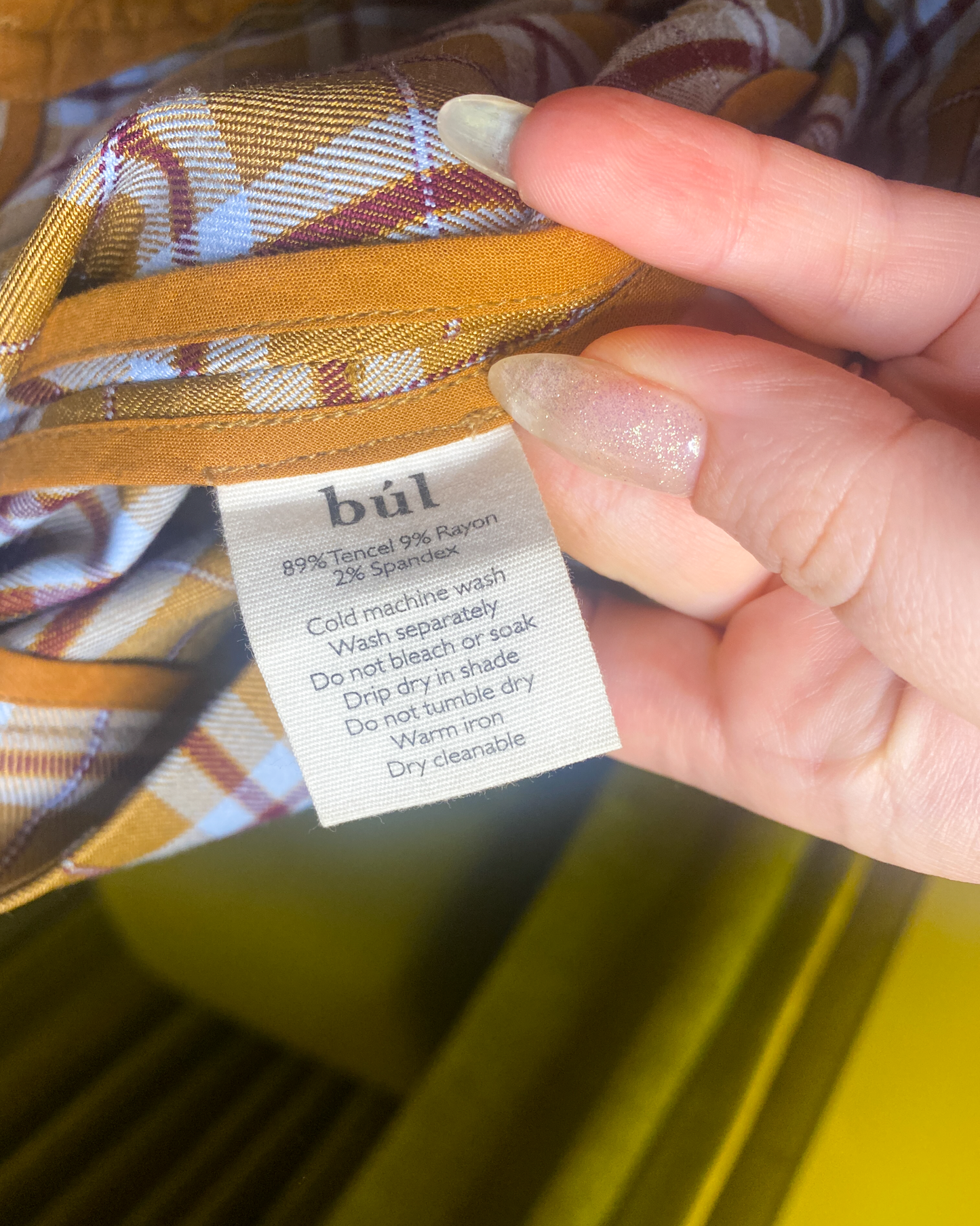 Size 10 | Búl Plaid Pants