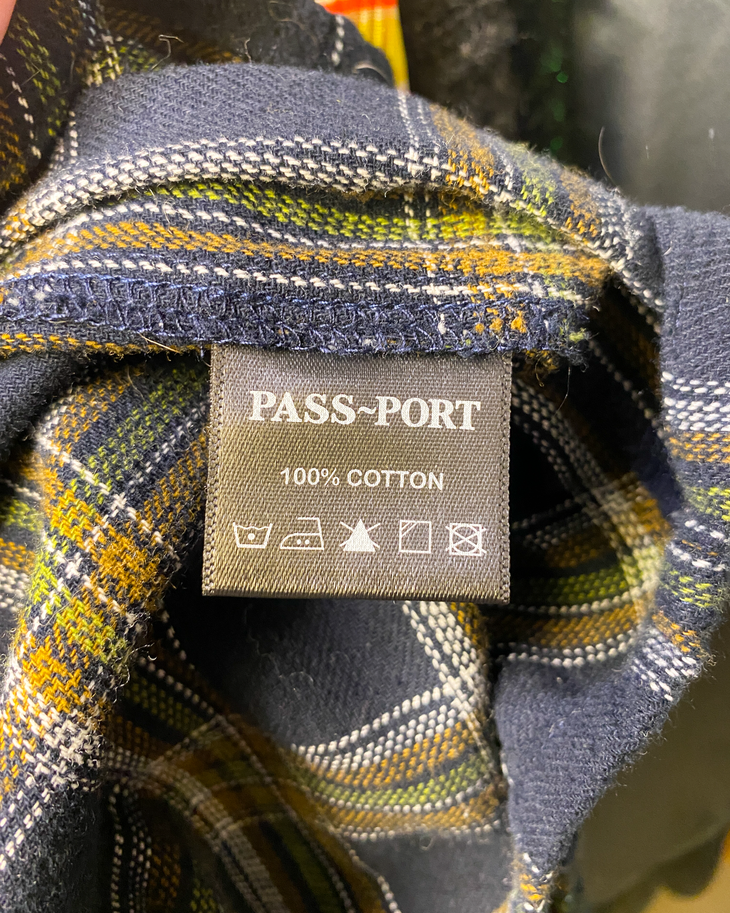 Size S | Pass~Port Flannel Shirt