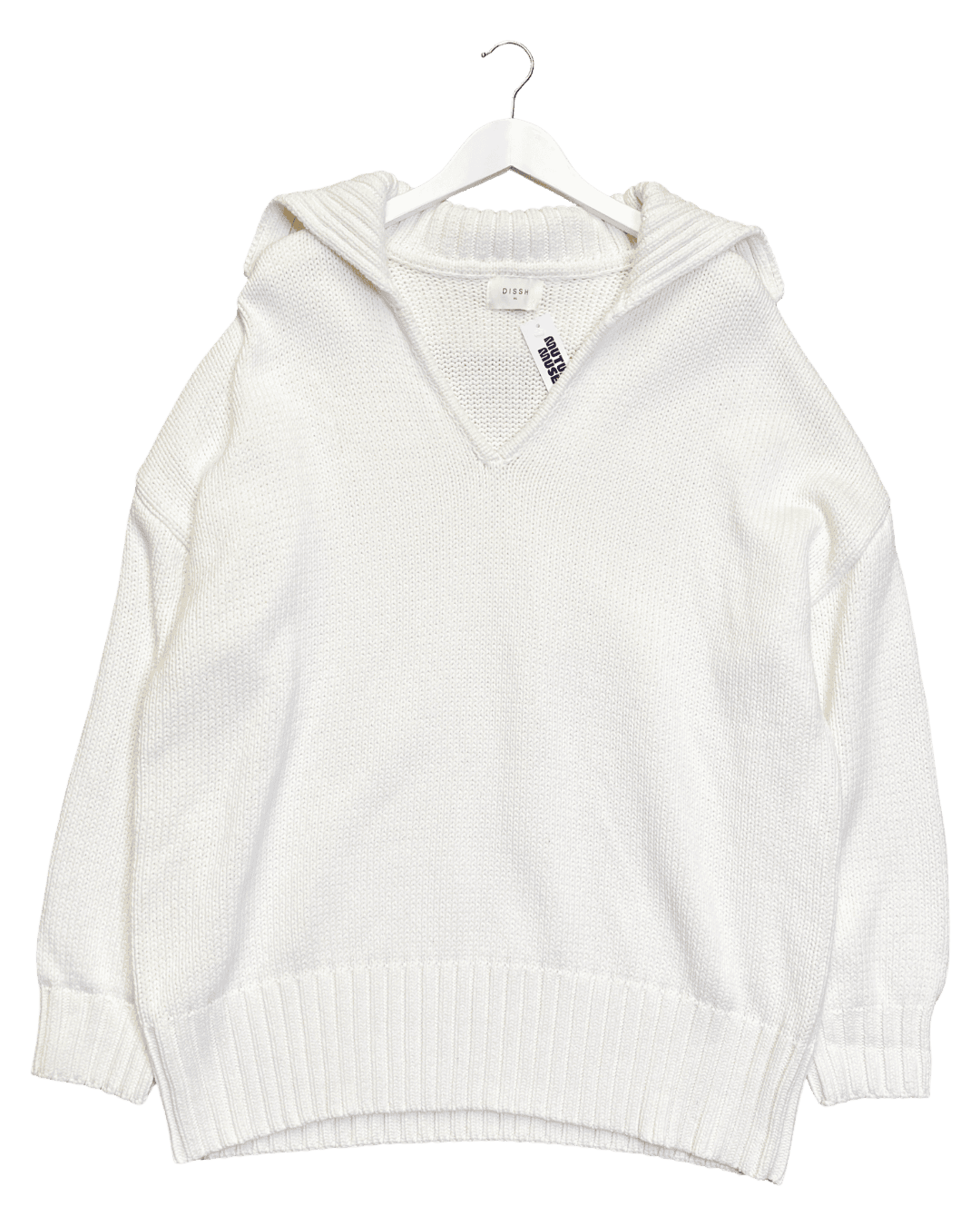 Size XL | Dissh Cotton Wide Collar Jumper