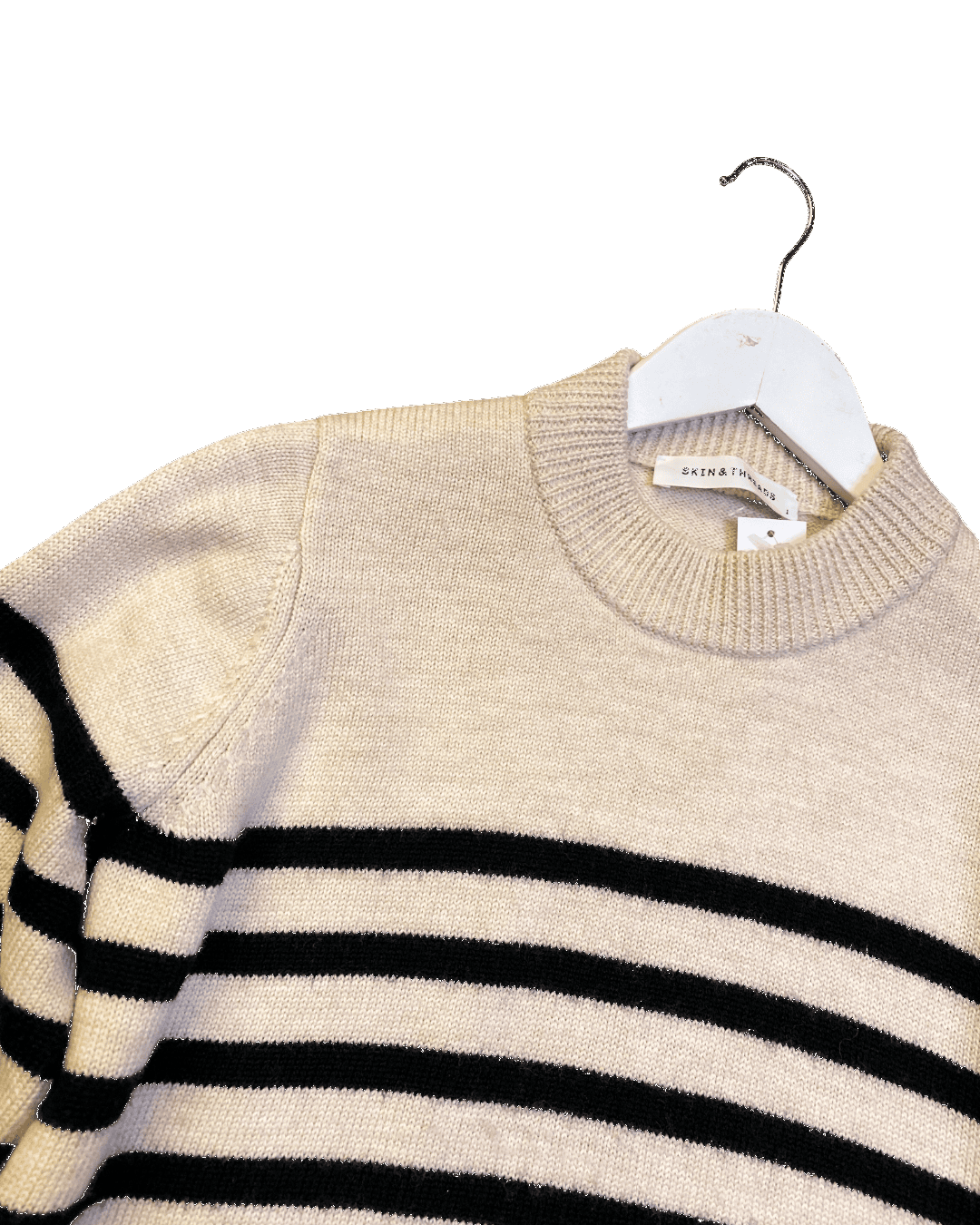 Size 1 (S) | Skin + Threads Striped Merino Jumper