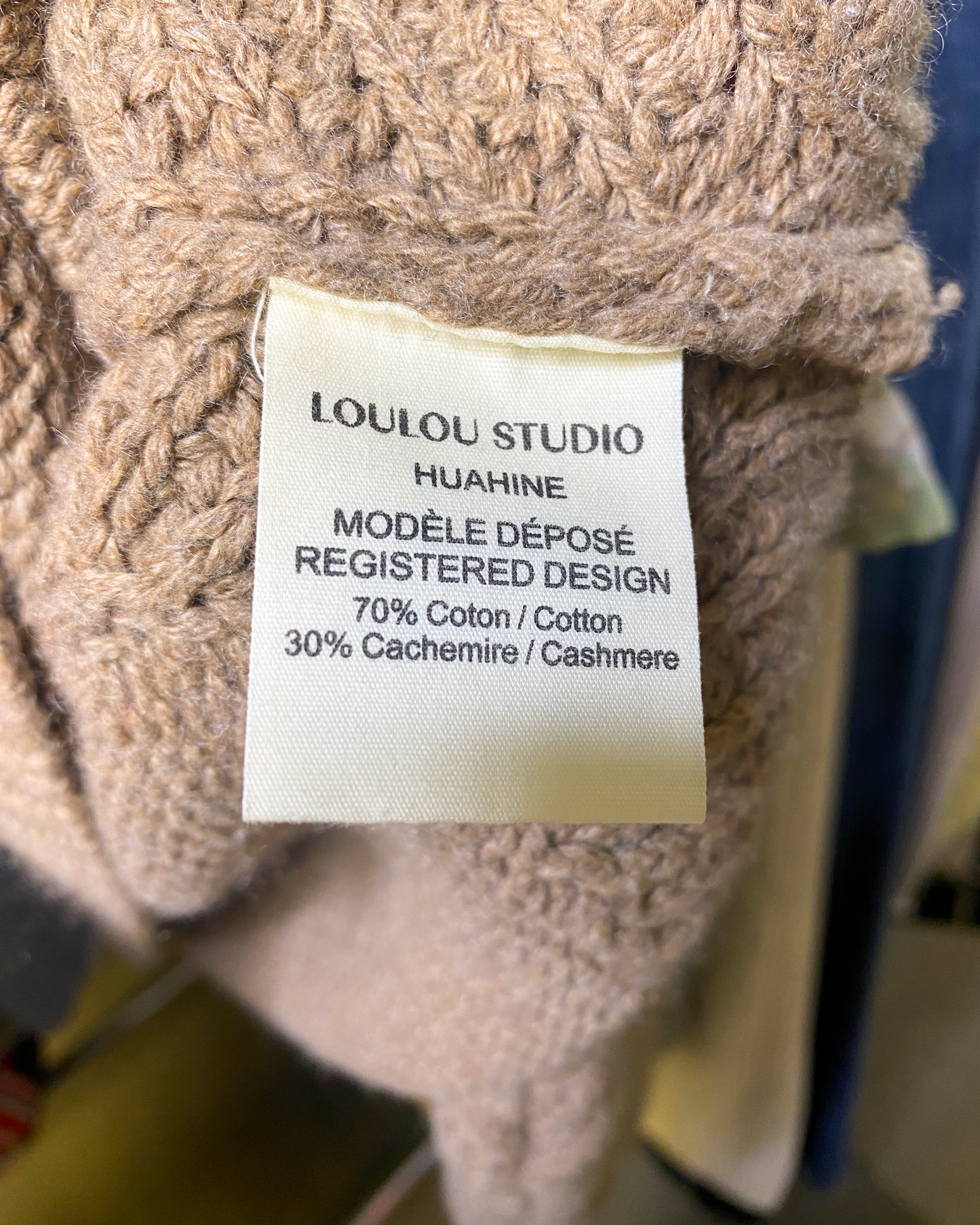 Size S | Loulou Studio Cotton Cashmere Jumper