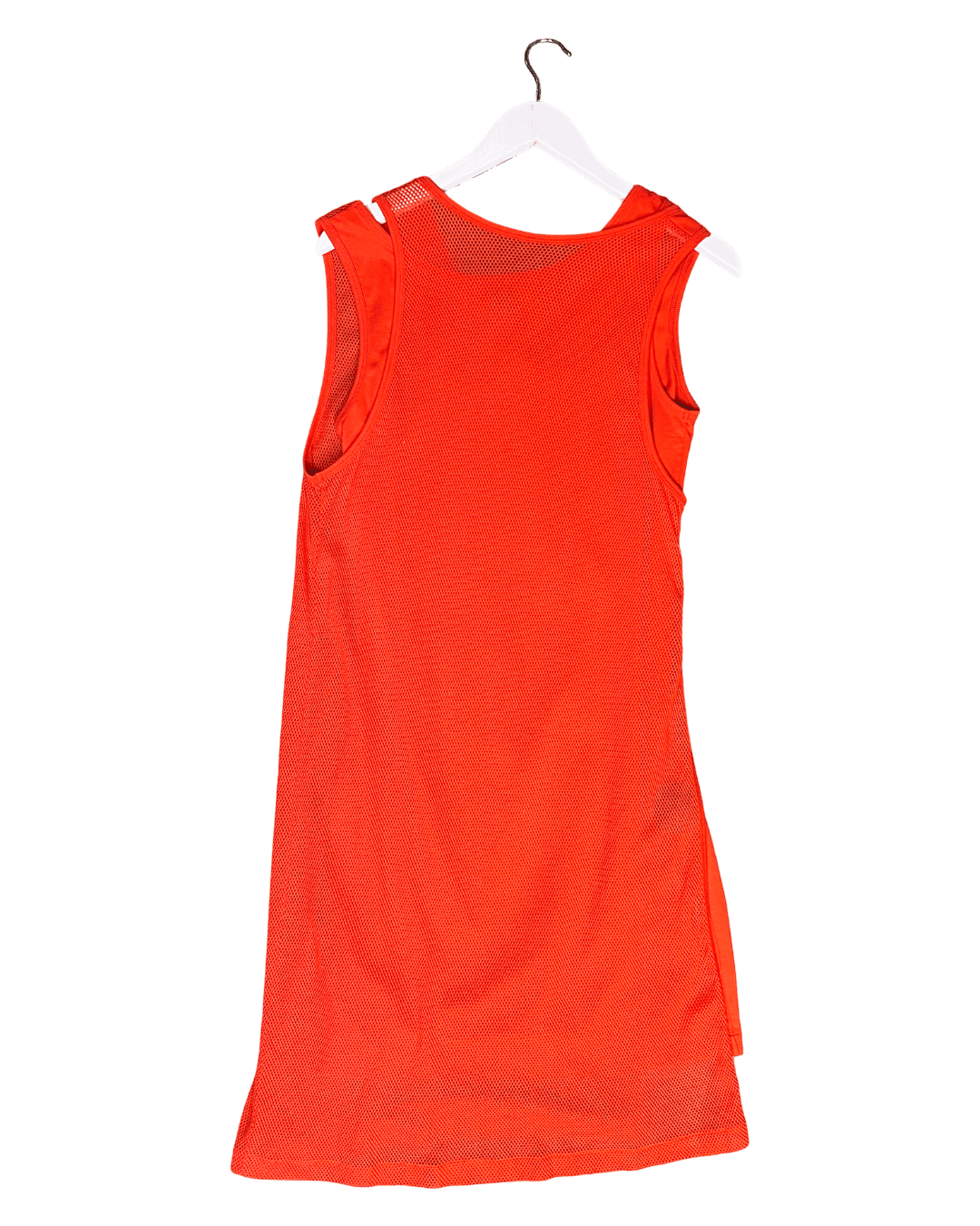 Size S | Kenzo Layered Cotton Mesh Dress