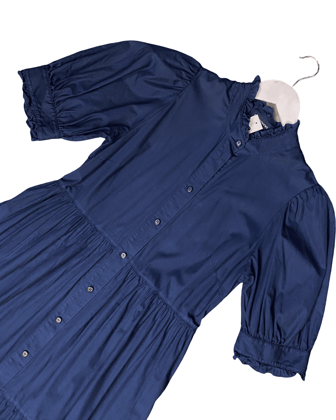 Size 1 (S) | Lee Matthews Tiered Cotton Midi Dress