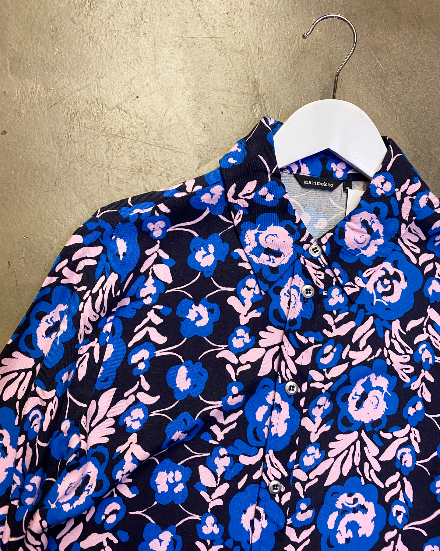 Size 36 (S) | Marimekko Floral Shirt
