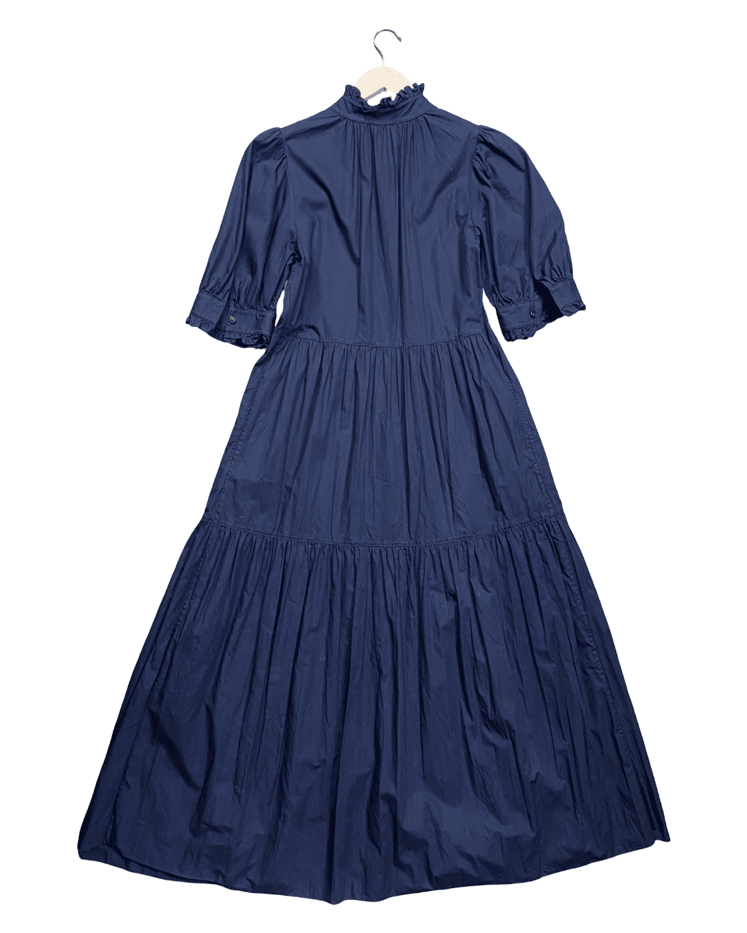Size 1 (S) | Lee Matthews Tiered Cotton Midi Dress