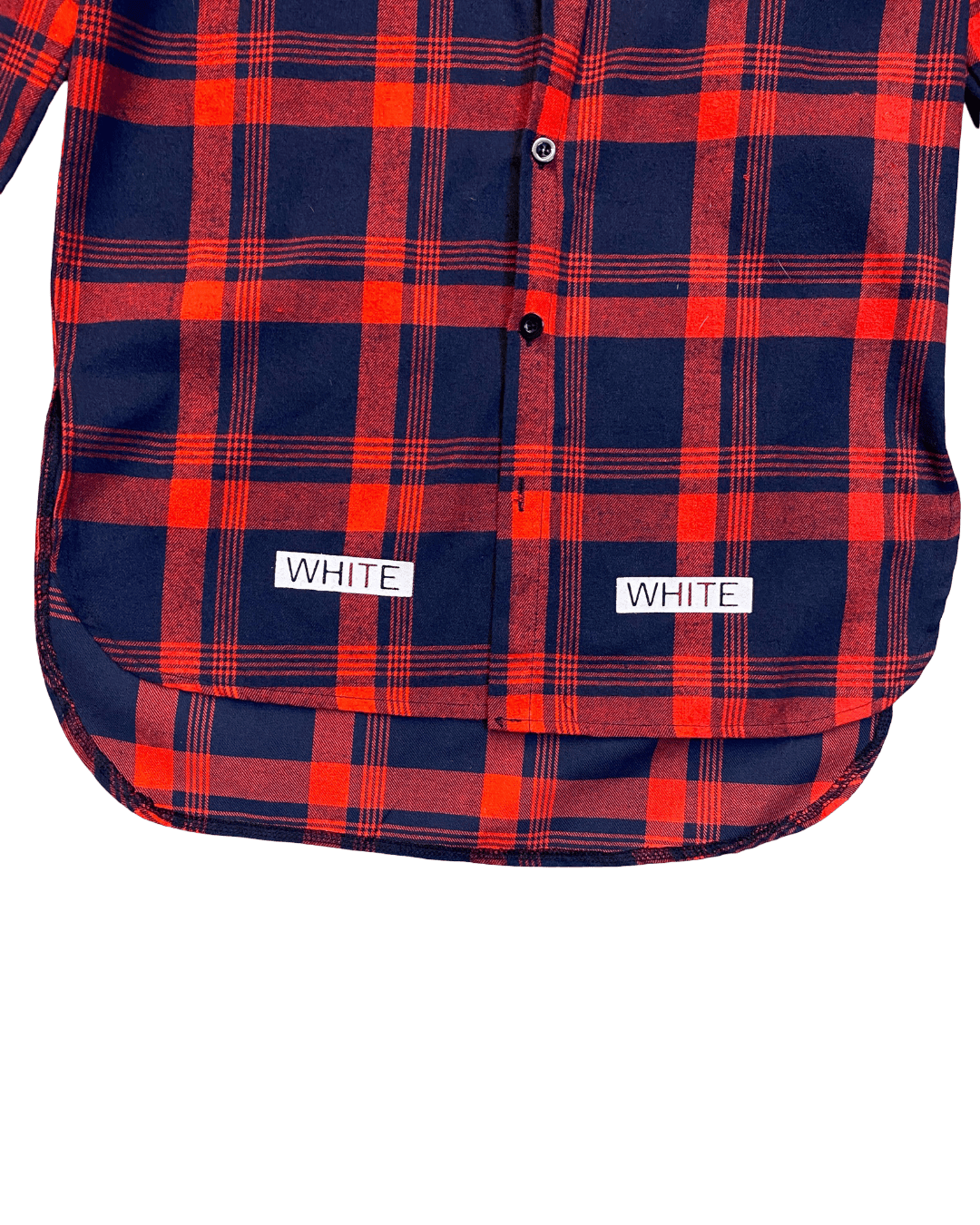 Size M | OFF-WHITE Plaid Shirt