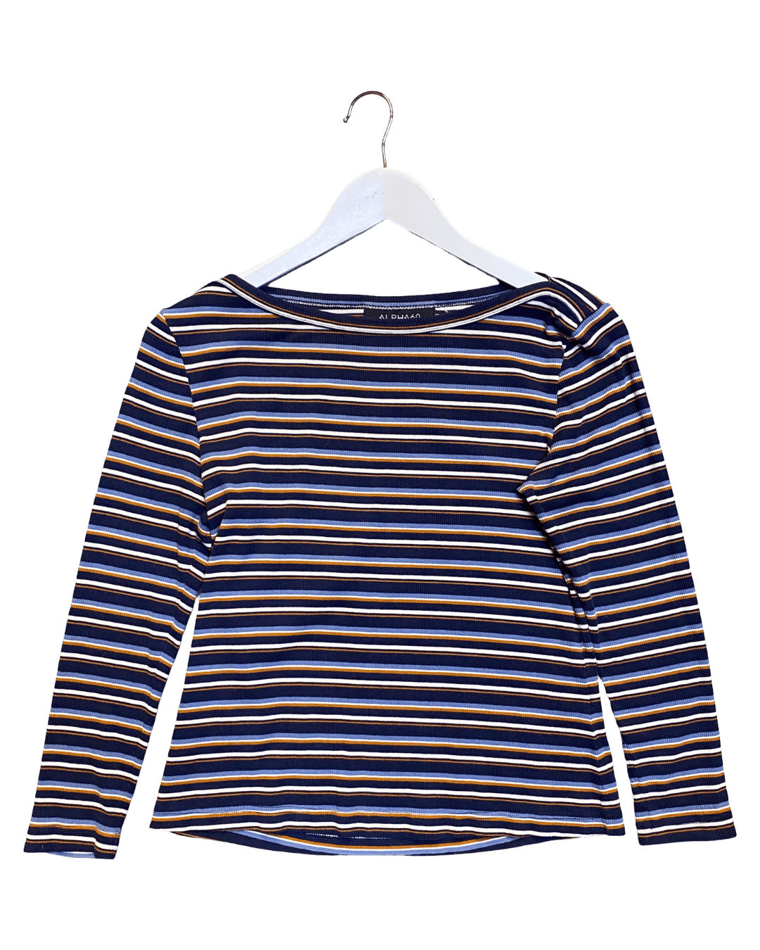 Size S | Alpha60 Ribbed Striped Top