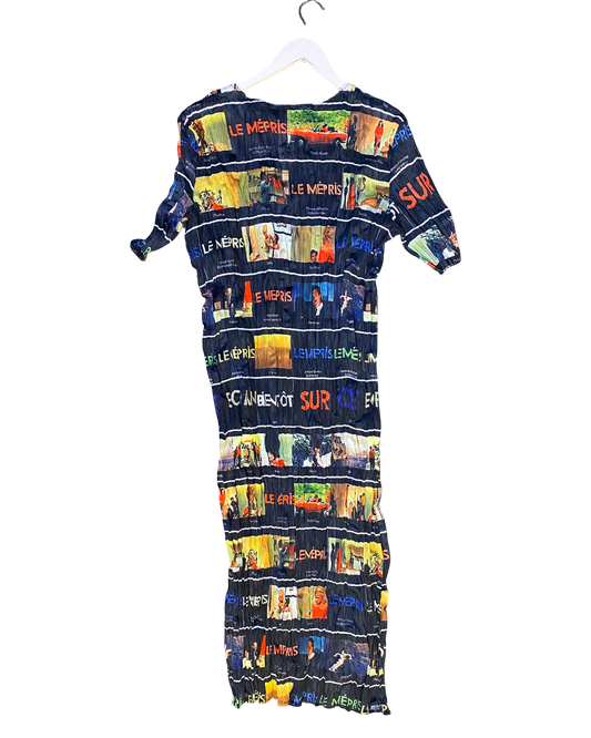 Size M | Alpha60 Crinkle French Photo Dress