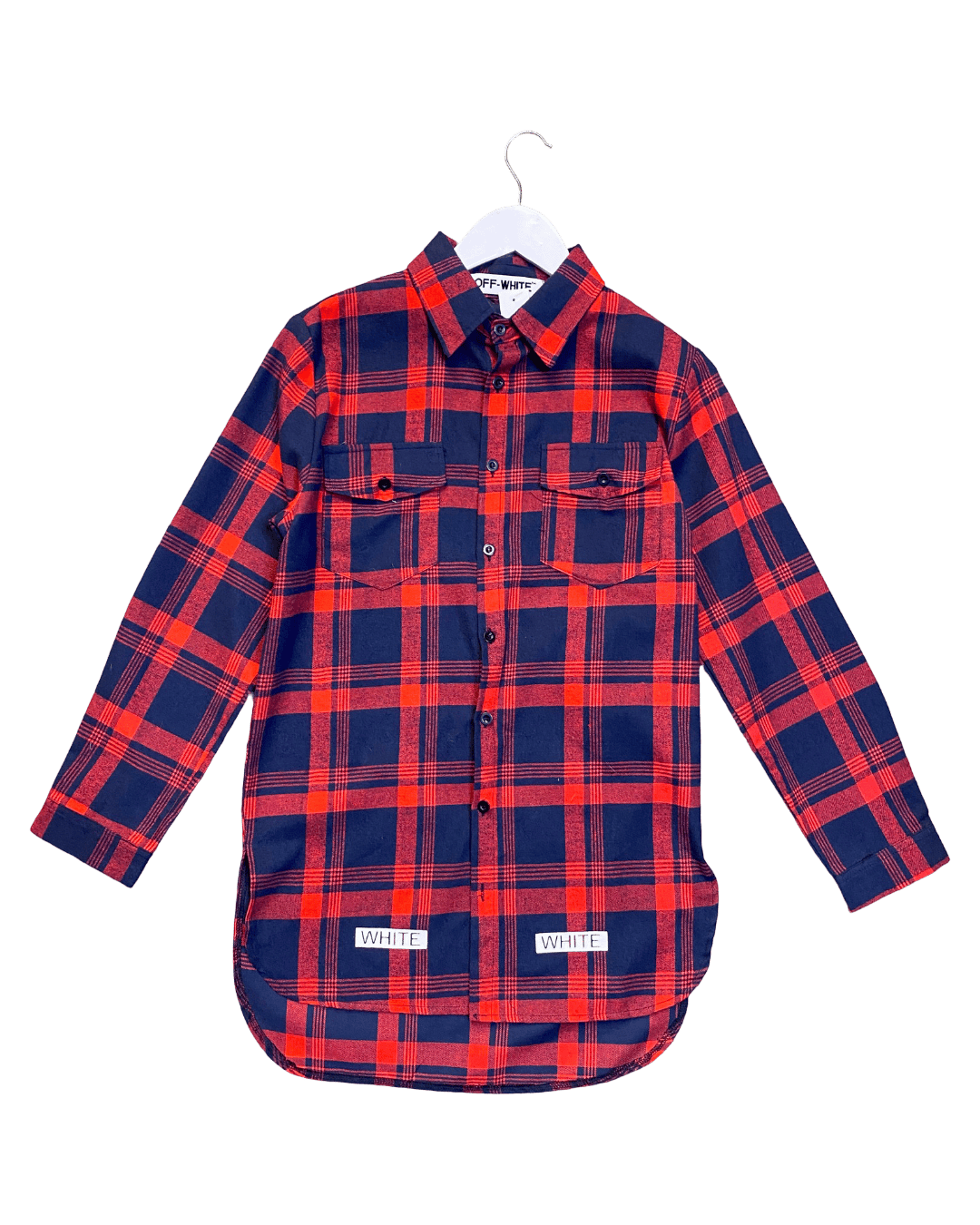 Size M | OFF-WHITE Plaid Shirt