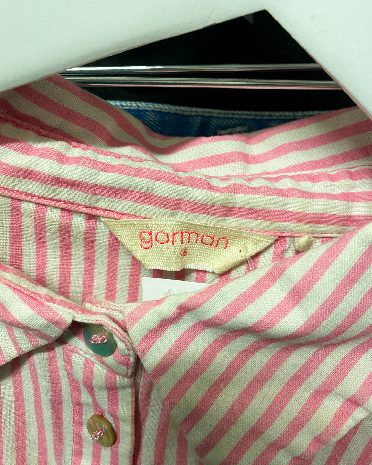 Size 16 | Gorman Linen Beach Print Shirt