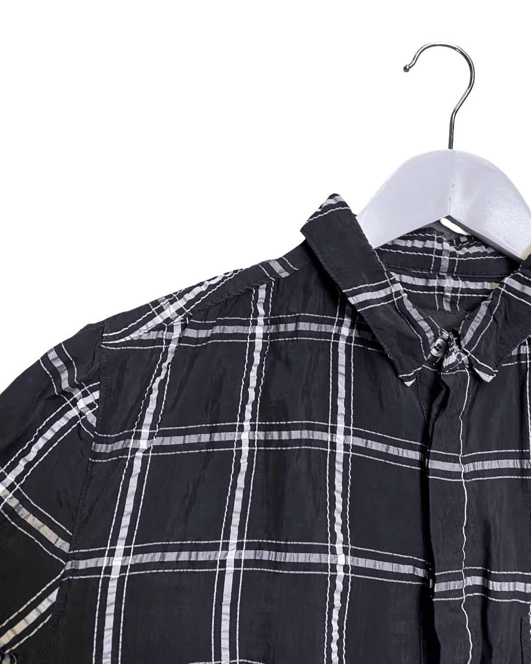 Size M | Nique Seersucker Cupro Shirt