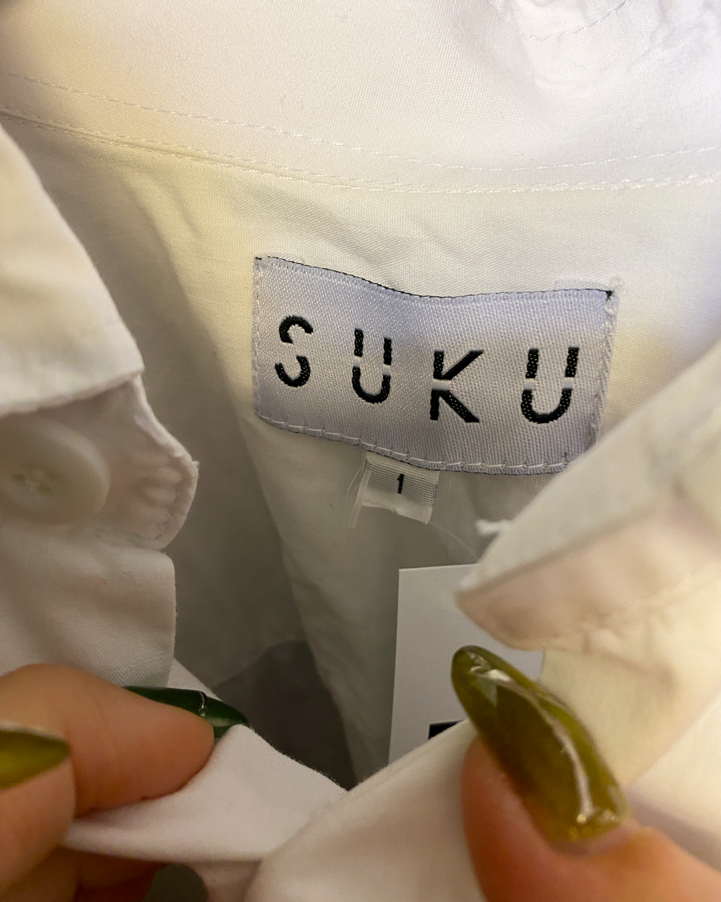 Size S | SUKU Romance Cotton Shirt