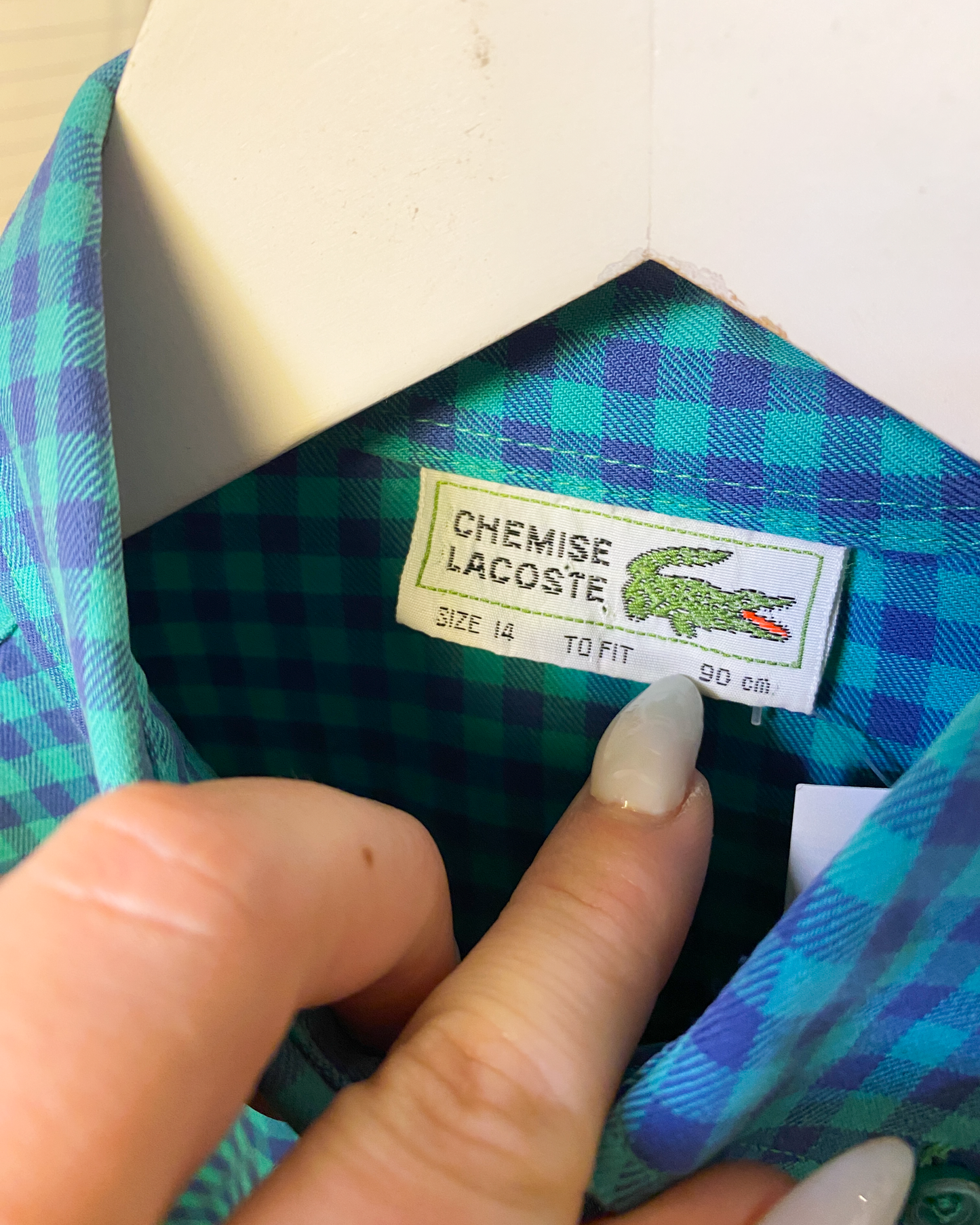 Size XL | Lacoste Striped Vintage Shirt