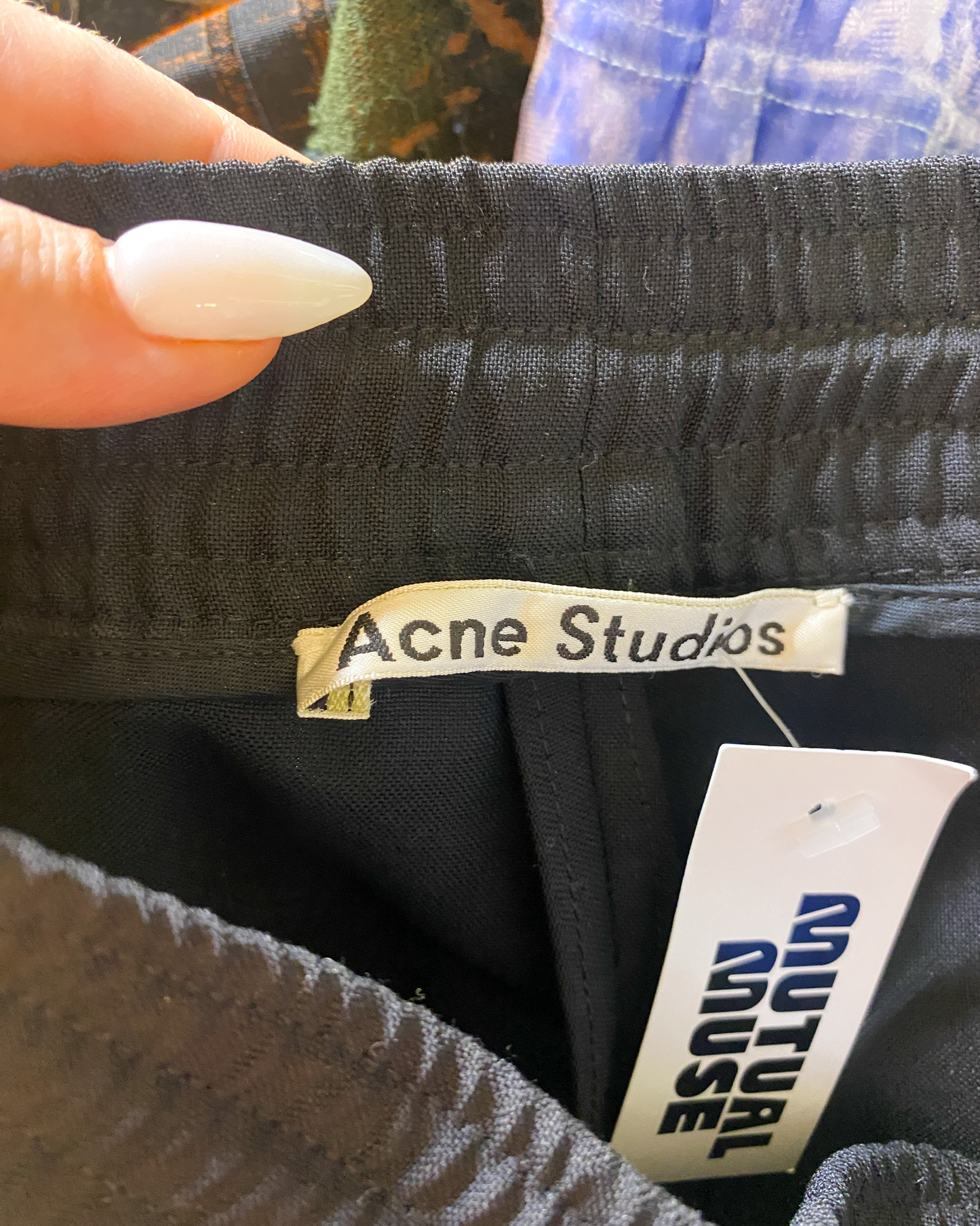 Size 46 (M) | Acne Studios Straight Wool Pants