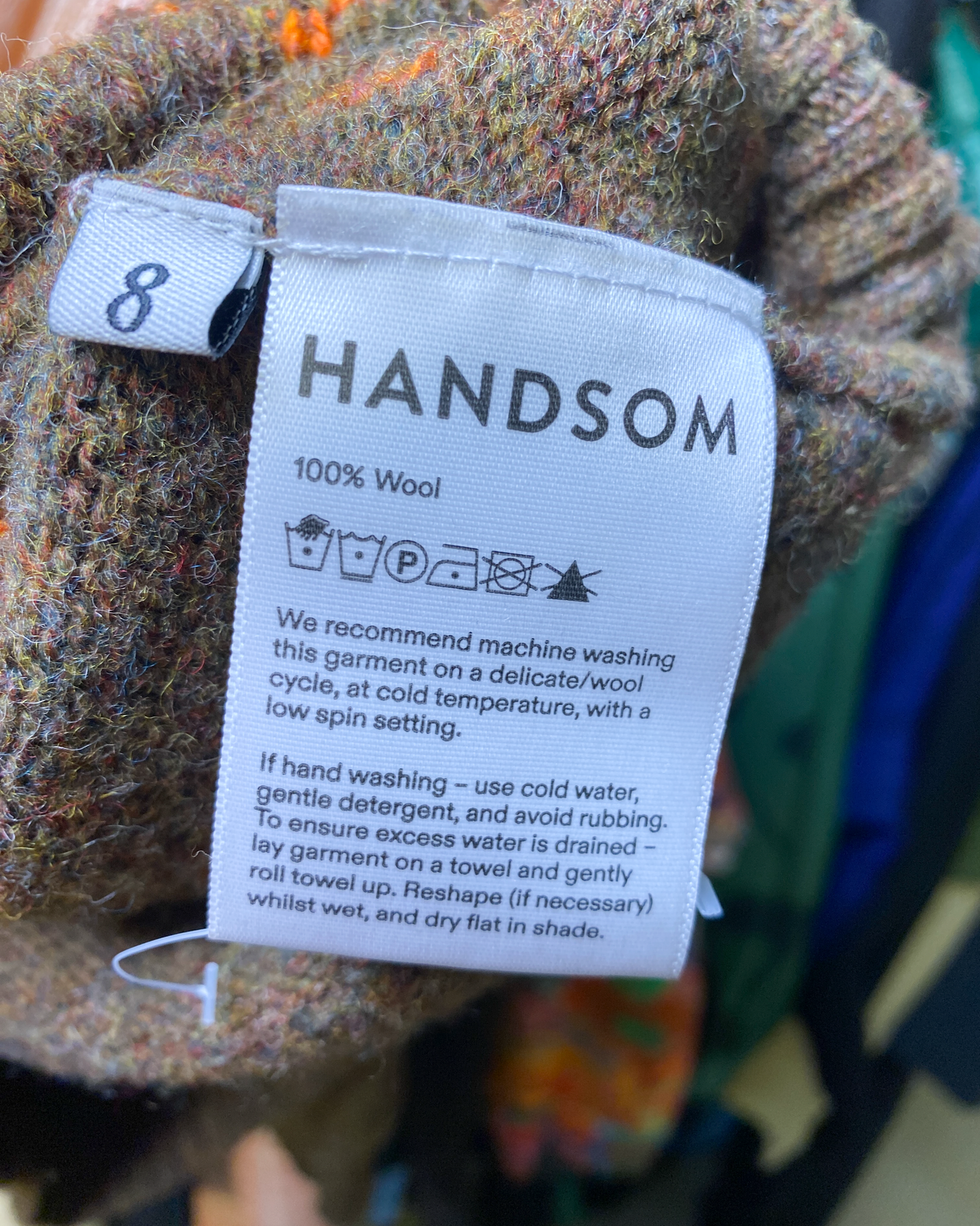 Size 8 | Handsom Wool Flower Jumper